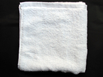白ミニバスタオル(480匁 約50�p×100�p 150g)※144枚(1ケース)単位